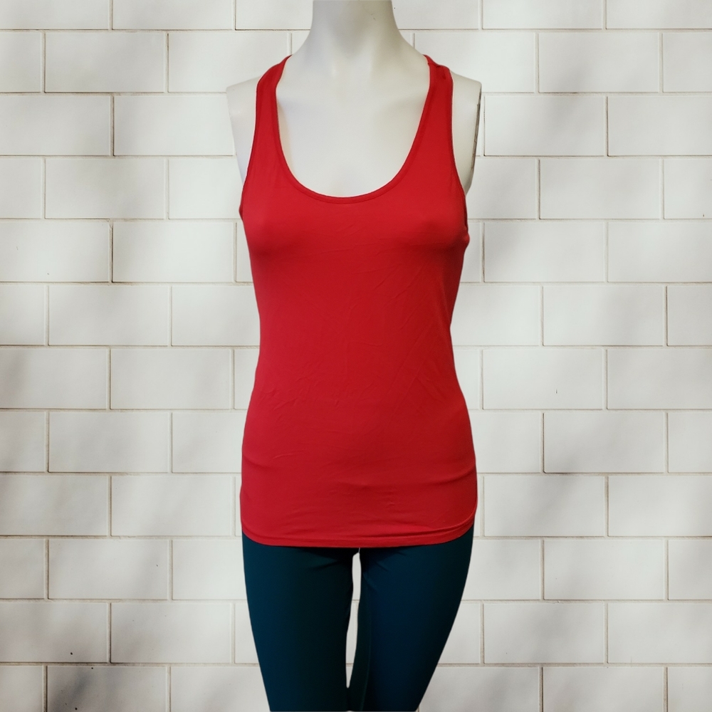 Emma's Closet red Modal basic racerback tank size small